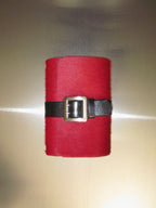 Belted No. 05 — Scarlet Cowhide