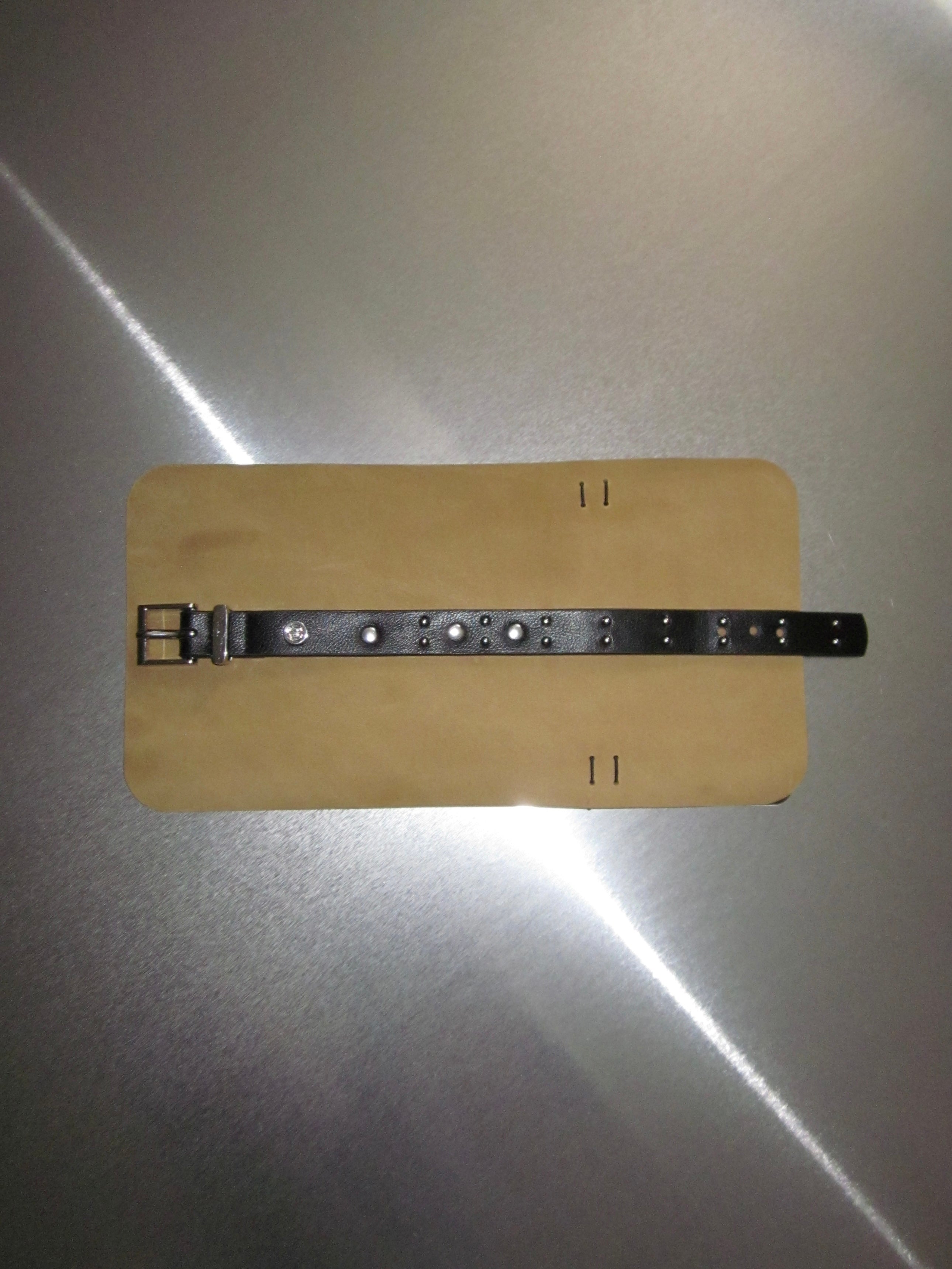 Belted No. 01 — Studded Black