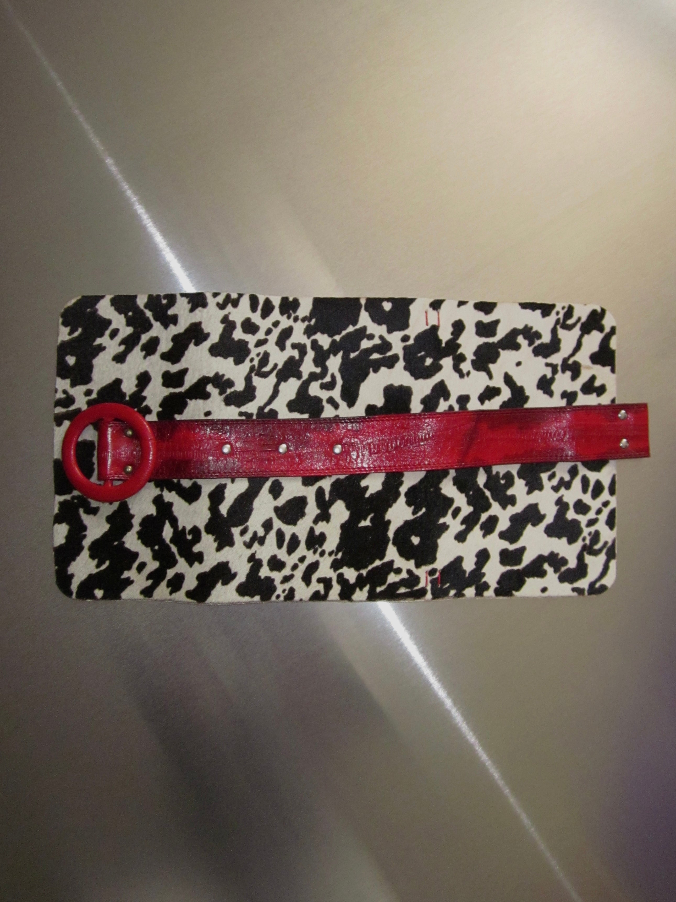 Belted No. 02 — Cherry Cowhide
