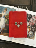 A5 Cherry Red/ Vintage Charms