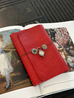 A5 Cherry Red/ Vintage Charms