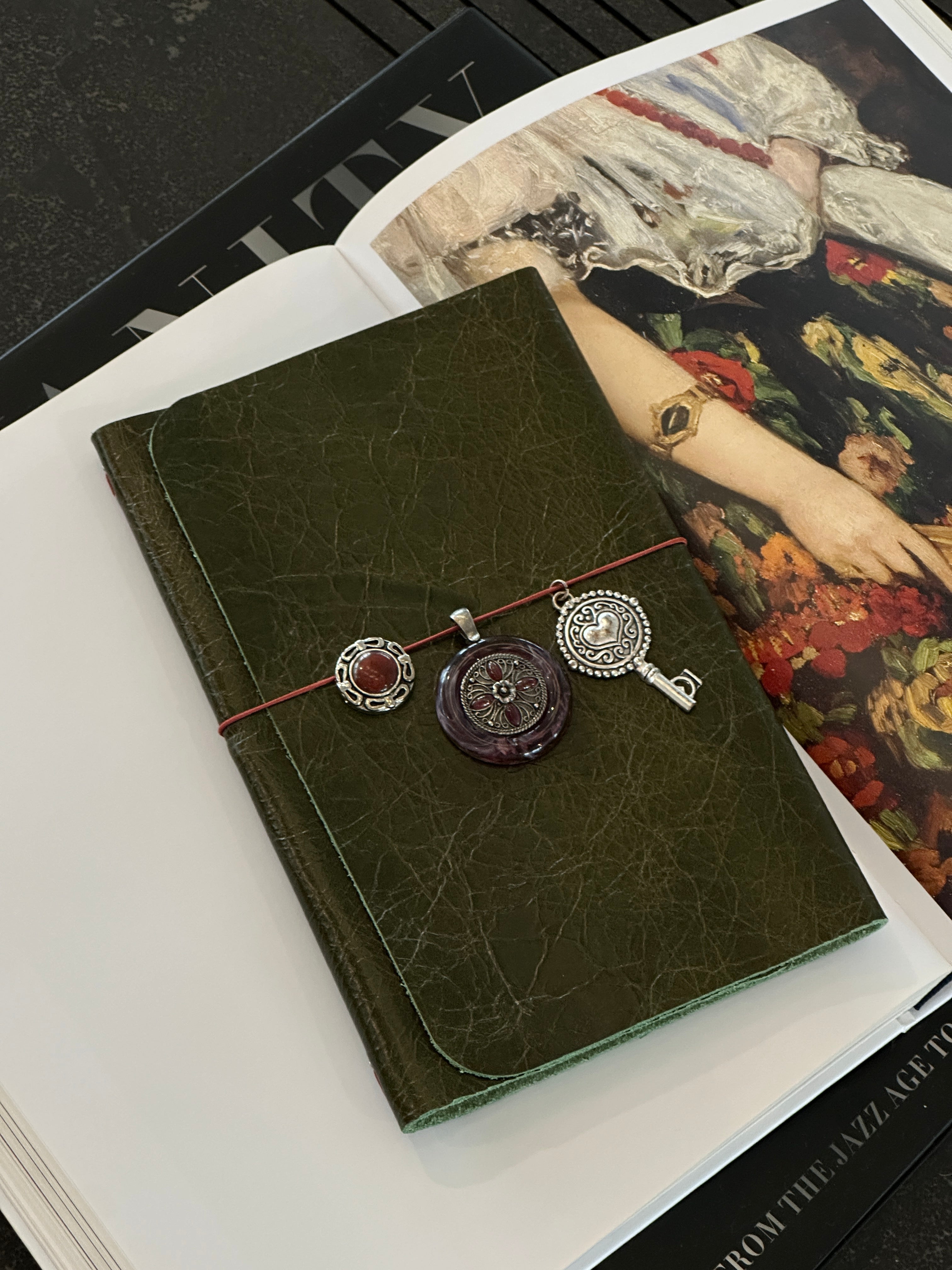 A5 Ava Cado/ Vintage Charms