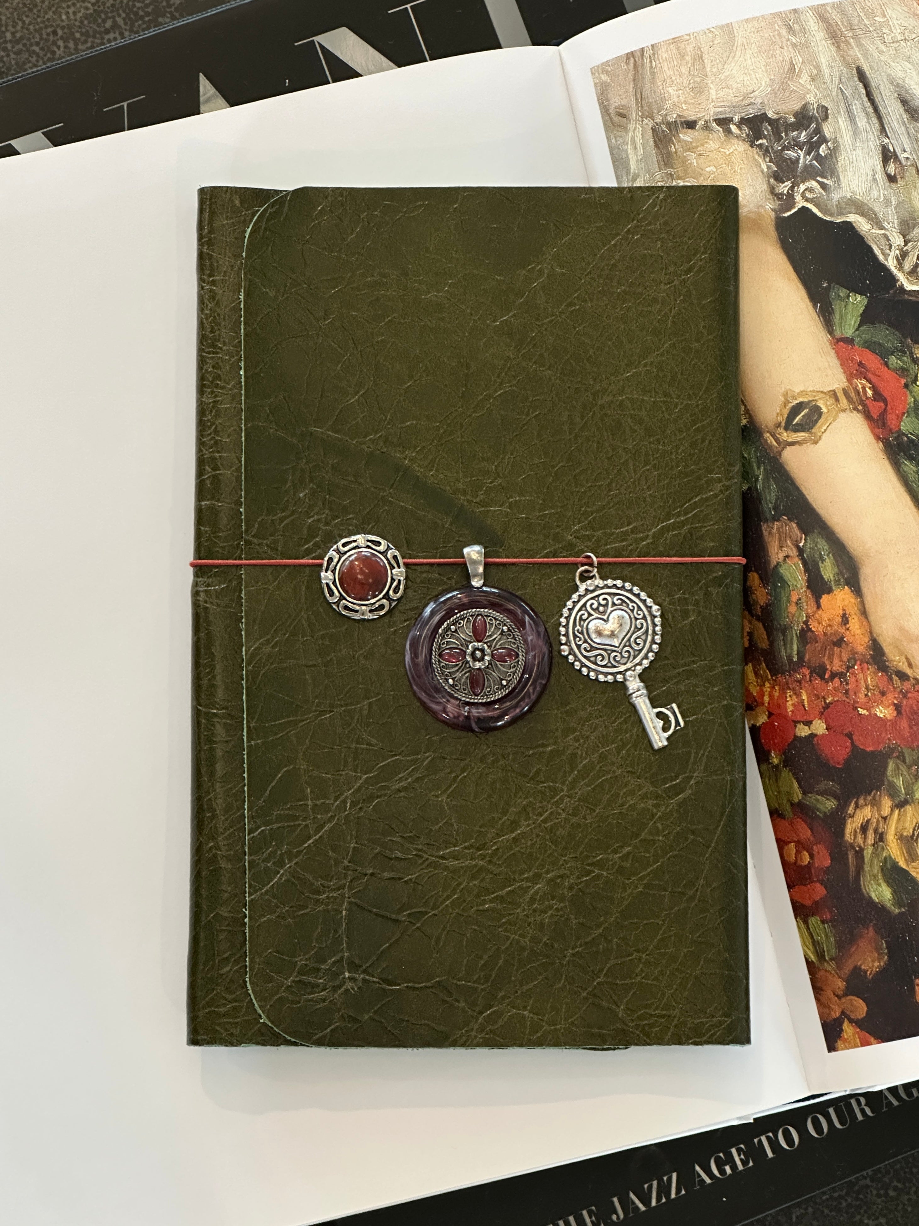 A5 Ava Cado/ Vintage Charms